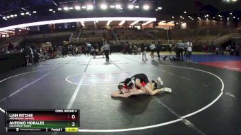 113 lbs Cons. Round 3 - Liam Ritchie, Archbishop Rummel vs Antonio Morales, Southwest Miami