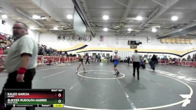 150 lbs Semifinal - Kaleo Garcia, Gilroy vs Eliezer Rudolph-Harris, Palo Alto