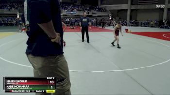 88 lbs Semis (4 Team) - Elih Schaefer, Z-M (Zumbrota/Mazeppa) vs Camden Welch, Wabasso