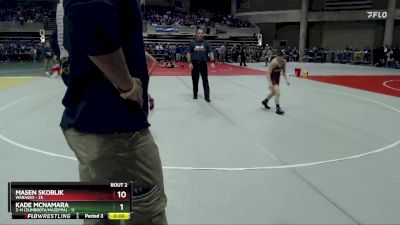 88 lbs Semis (4 Team) - Elih Schaefer, Z-M (Zumbrota/Mazeppa) vs Camden Welch, Wabasso