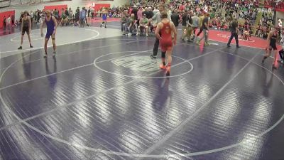 138 lbs Champ. Round 3 - Wade Bruhn, Enumclaw vs Kingston Meadors, Newberg