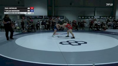 86 kg Cons. Rd Of 16 - Paul Detwiler, All Navy Wrestling vs Dylan Newsome, Cavalier Wrestling Club