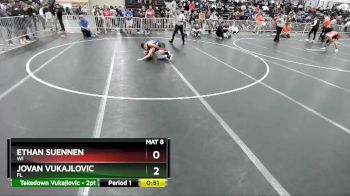 132 lbs Cons. Round 3 - Ethan Suennen, WI vs Jovan Vukajlovic, FL