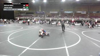 70 lbs 5th Place - Declan Snell, Pikes Peak Warriors vs Tryan Goss, Other Team