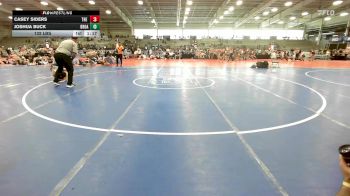 132 lbs Rr Rnd 3 - Casey Siders, The Fort Hammers Black vs Joshua Buck, Broad Axe Wrestling Academy HS2