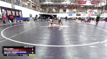 160 lbs Champ. Round 2 - Destiny Rodriguez, Unattached McKendree University vs Ja`nya Banks, Midland University