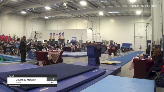 Courtney Mccann Vault Woga 2021 Region 3 Womens Championships