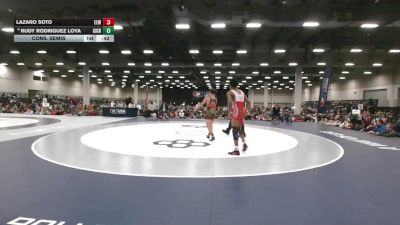 120 lbs Cons. Semis - Lazaro Soto, Eagle Empire Wrestling vs Rudy Rodriguez Loya, GI Grapplers