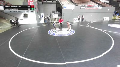 117 lbs Cons. Quarters - Daniel Marquez Jr., Grappling Arts Of Stockton vs Joseph Valdivia, Brawley Gladiators Wrestling