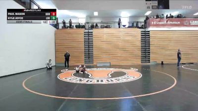 157 lbs Semifinal - Paul Mason, Georgia vs Kyle Joyce, Level Up Wrestling Center