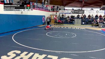 146 lbs Placement (4 Team) - Brenden Estopellan, American Leadership Academy - QC vs William Leslie, Florence High School