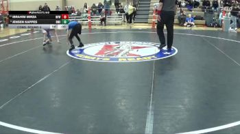70 lbs Cons. Round 3 - Jensen Kappes, Bison Wrestling Club vs Ibrahim Mirza, Wayzata Youth Wrestling