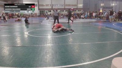 215 lbs Consolation - Adam Darwish, Olympic vs Andrew Brauning, Empire Wrestling Academy