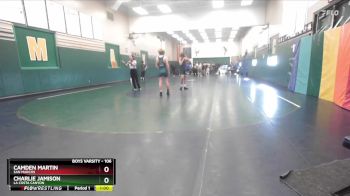 106 lbs Champ. Round 2 - Charlie Jamison, La Costa Canyon vs Camden Martin, San Marcos