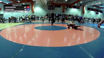 120 lbs Quarterfinal - Jacob Buffum, Legacy Dragons vs Logan Katz, Integrity Wrestling Club