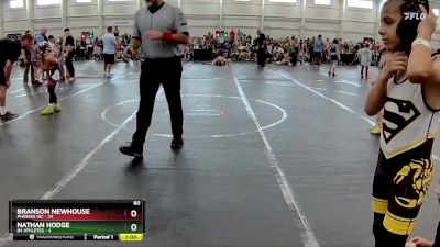 60 lbs Finals (2 Team) - Branson Newhouse, Phoenix WC vs Nathan Hodge, 84 Athletes