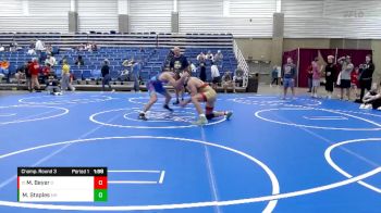 160 lbs Champ. Round 3 - Murphy Beyer, Freedom vs Matthew Staples, Midwest Rtc