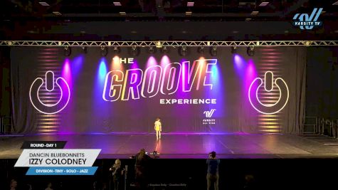 Dancin Bluebonnets - Izzy Colodney [2023 Tiny - Solo - Jazz Day 1] 2023 GROOVE Dance Grand Nationals