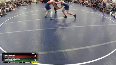 175 lbs Round 4 (6 Team) - Ian Crosby, Team Texas vs Landon Weaver, Team Arizona