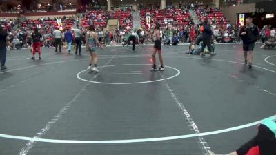 72 lbs Champ. Round 1 - Jaa`tayvionn Thompson, Maize Wrestling Club vs Jakoby Council, Great Bend Kids Wrestling