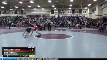 113 lbs Cons. Round 3 - Ryan Hartwig, Clarion-Goldfield-Dows vs Gabe Christensen, Dubuque Senior