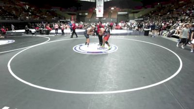 285 lbs Joshua Wyatt, SAWA - Sacramento Area Wrestling Association vs Zander West, IEWA - Inland Empire Wrestling Association