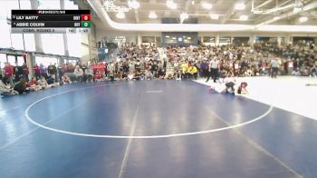 130 lbs Cons. Round 5 - Lily Batty, Uintah vs Abbie Colvin, Roy