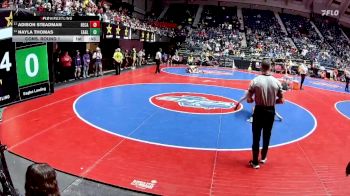 125 lbs Cons. Round 1 - Nayla Thomas, Eagles Landing vs Adison Steadman, Heritage-Catoosa