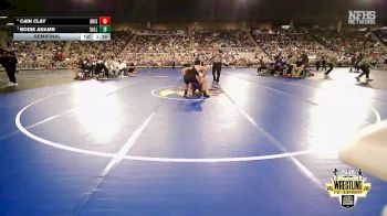 B4A-175 lbs Semifinal - Bodie Adams, Sallisaw vs Cain Clay, Bristow