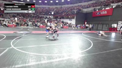 150 lbs Champ. Round 2 - Jorge Rodriguez, Askren Wrestling Academy vs Hayden Treml, Kimberly Wrestling Club