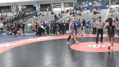 120-129.8 lbs Cons. Semis - Rilee Rohrer, Powell Wrestling Club vs Ariyelle John, Arizona Girls Wrestling