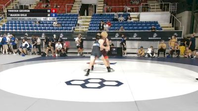 126 lbs Champ. Rd Of 32 - Tristan George, Colorado vs Mason Ekle, Alaska