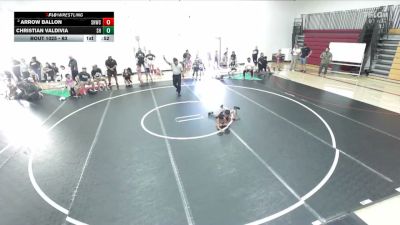 63 lbs Round 1 - Arrow Ballon, Savage House Wrestling Club vs Christian Valdivia, SoCal Hammers