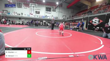 67-70 lbs Rr Rnd 5 - Waylon Wooten, Warner Eagles Youth Wrestling vs William Henson, Fort Gibson Youth Wrestling