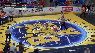 82 lbs Round Of 64 - Michael Nicosia, Pocono Mtn East vs Deken Motor, Chartiers-Houston