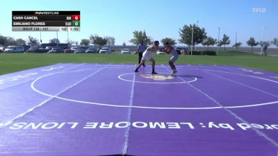 197 lbs Champ. Round 1 - Cash Cancel, Bakersfield vs Emiliano Flores, East Los Angeles College