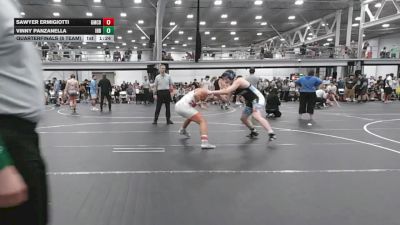 215 lbs Quarterfinals (8 Team) - Sawyer Ermigiotti, Grit Mat Club Blue vs Vinny Panzanella, Iron Horse Blue