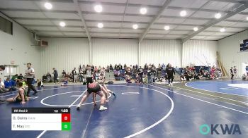 155 lbs Rr Rnd 2 - Griffin Goins, R.A.W. vs Trip May, Grove Takedown Club