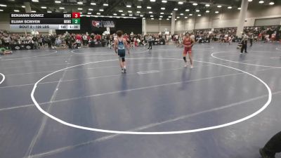 126 lbs Champ. Rd Of 64 - Benjamin Gomez, Bear Cave Wrestling Club vs Elijah Scriven, Bad Karma Wrestling Club