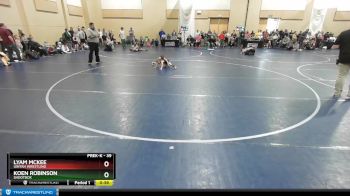 39 lbs Quarterfinal - Koen Robinson, Shootbox vs Lyam Mckee, Uintah Wrestling