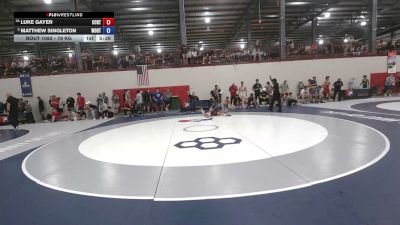 79 kg Champ. Rd Of 32 - Luke Gayer, Central Coast Regional Training Center vs Matthew Singleton, Wolfpack RTC