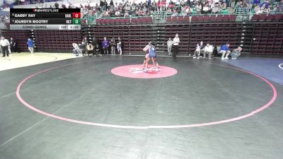 130 lbs Consolation - Gabby Ray, Darlington vs Jourdyn Mootry, Hilton Head