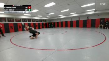 138 lbs Cons. Round 1 - Kyler Milligan, Vista Peak vs Zach Ligrani, Lutheran