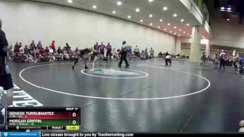 132 lbs Round 4 (10 Team) - Morgan Griffin, Iowa T-Wrecks vs Genesis Turrubiartez, CLWC / IWC