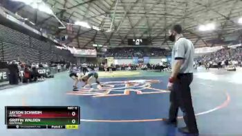 4 lbs Cons. Round 1 - Jayson Schweim, Puyallup vs Griffin Walden, Kentridge