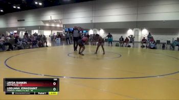 155 lbs Round 7 (8 Team) - Leidjana Jonassaint, Charlie`s Angels-FL Blk vs Jayda Rankin, Griffin Fang