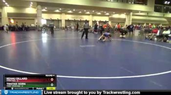 106 lbs Round 4 (8 Team) - Tristan Horn, TOWC Spartans vs Keanu Dillard, MAWA Red