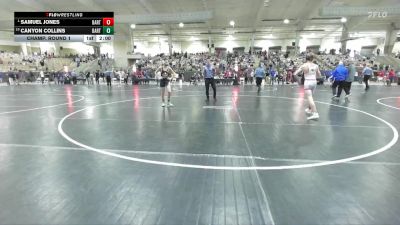110 lbs Champ. Round 1 - Samuel Jones, TN Wrestling Academy vs Canyon Collins, Brentwood Wrestling Club
