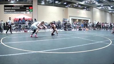 132 lbs Consi Of 128 #2 - Maddox Murakami, Great Oak HS vs Landon Boyd, Badlands WC