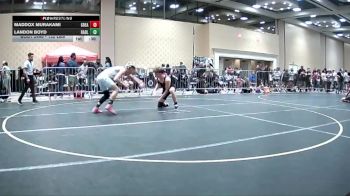 132 lbs Consi Of 128 #2 - Maddox Murakami, Great Oak HS vs Landon Boyd, Badlands WC